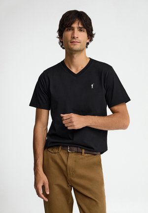 Polo Club, T-SHIRT MAN RIGBY GO V TSHIRT SS IO SHORT SLEEVE REGULAR FIT - Camiseta básica - black