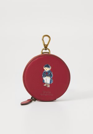 Polo Ralph Lauren COIN PURSE SMALL - Portefeuille - chianti