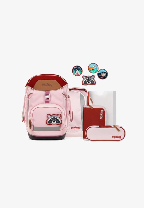 pack – Schulranzen Set – rot