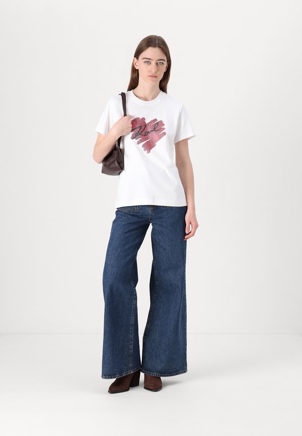 HEARTS - Print T-shirt4