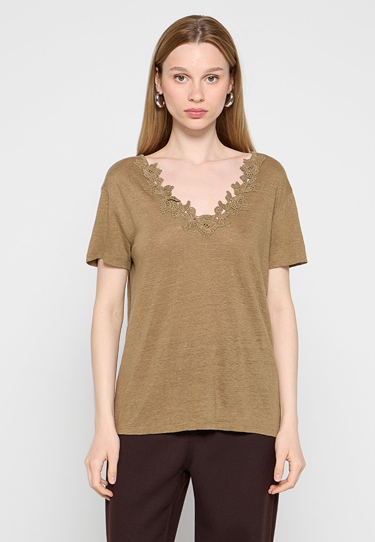 Vanessa Bruno T-shirt basic kaki Vanessa Bruno T-shirt basic kaki