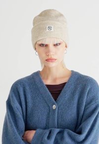 MSCH Copenhagen ICON BEANIE KEY  - Bonnet - oatmeal melange
