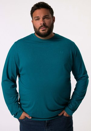 BAUCHFIT, SPEZIALSCHNITT, RUNDHALS - Sweatshirt - smoke blue