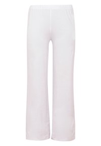 YOEK MIT EINEM ELASTISCHEN BUND - Stoffhose - white