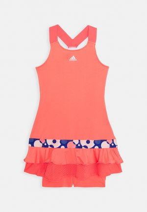 FRILL DRESS - Sportovní šaty - red