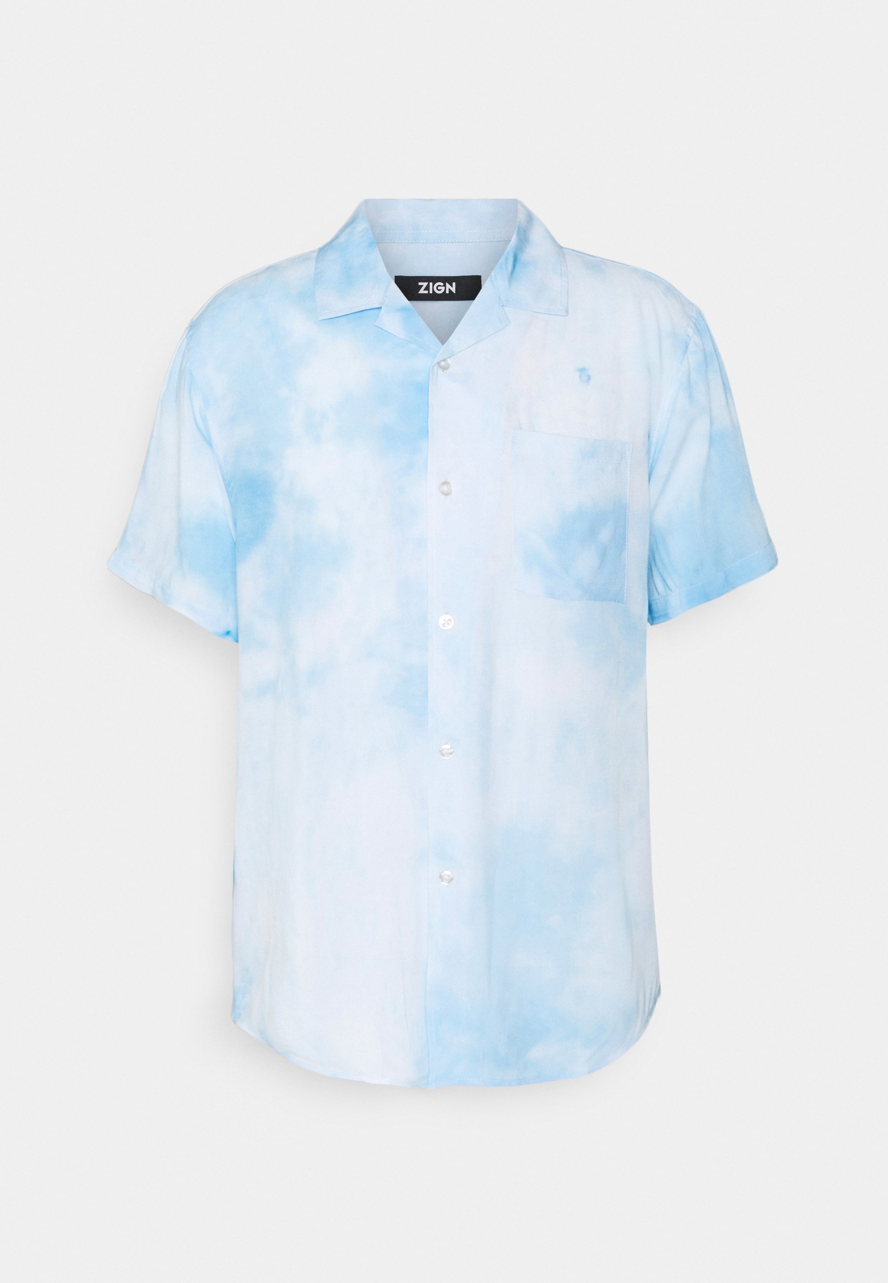 Urban Classics Herren Resort Shirt Aus Viskose – Loose Fit Mit Batikmuster, Kurzärmlig