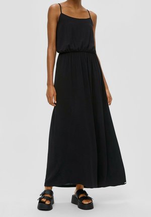 QS Vestido largo - black