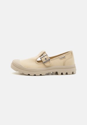 PAMPA M-JANE - Ballerinat nilkkaremmillä - sahara