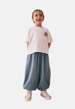 Next, REGULAR FIT - CUFFED JEANS . - Jeans Relaxed Fit - mid blue