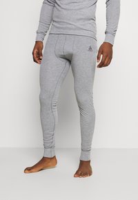 ODLO BOTTOM LONG ACTIVE WARM - Camada base - grey melange