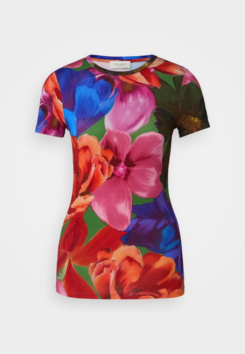 Ted Baker T-shirt print meerkleurig