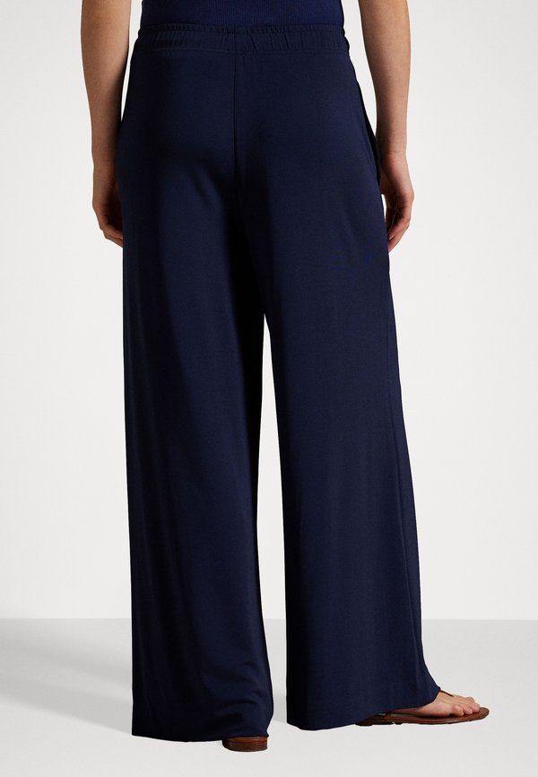 STRETCH JERSEY WIDE LEG PANT - Trousers - ink3