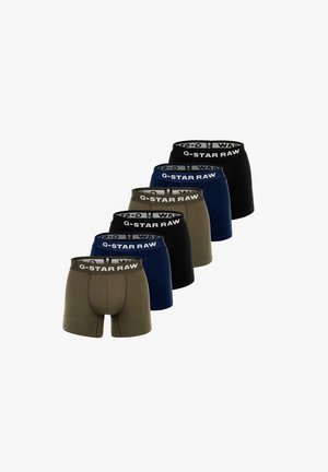 G-STAR 6ER PACK - Boxer Briefs - blau schwarz grün