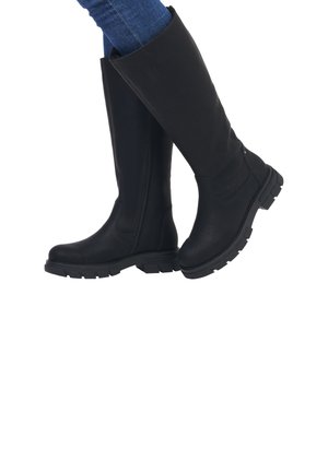 Rieker Platform boots - tiefschwarz