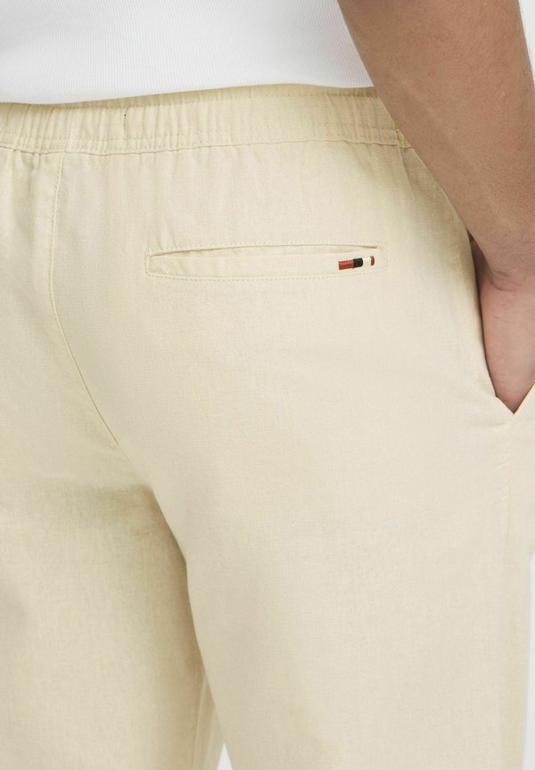 IDPASSOL LINEN MIX - Trousers - fog3