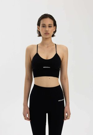 Misaga SEAMLESS - Top - czarny