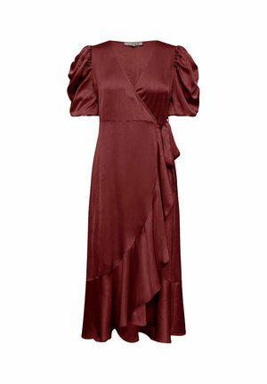 A-VIEW, SINDA DRESS - Μάξι φόρεμα - deep burgundy