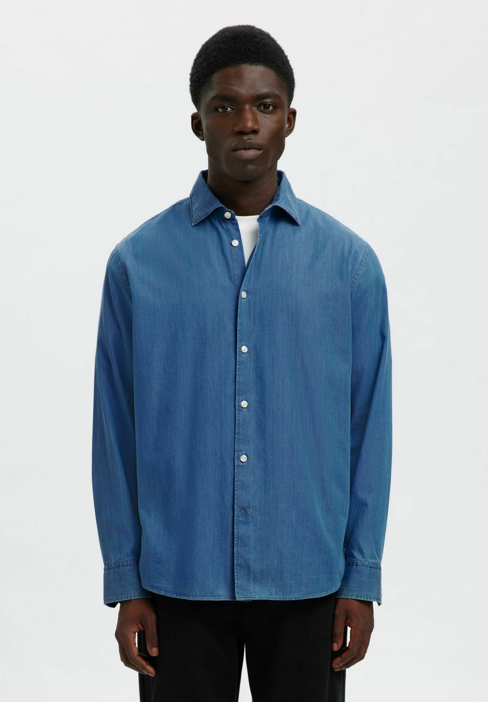 Lacoste Camicia Azzurro Uomo - Di Pierro Brand Store