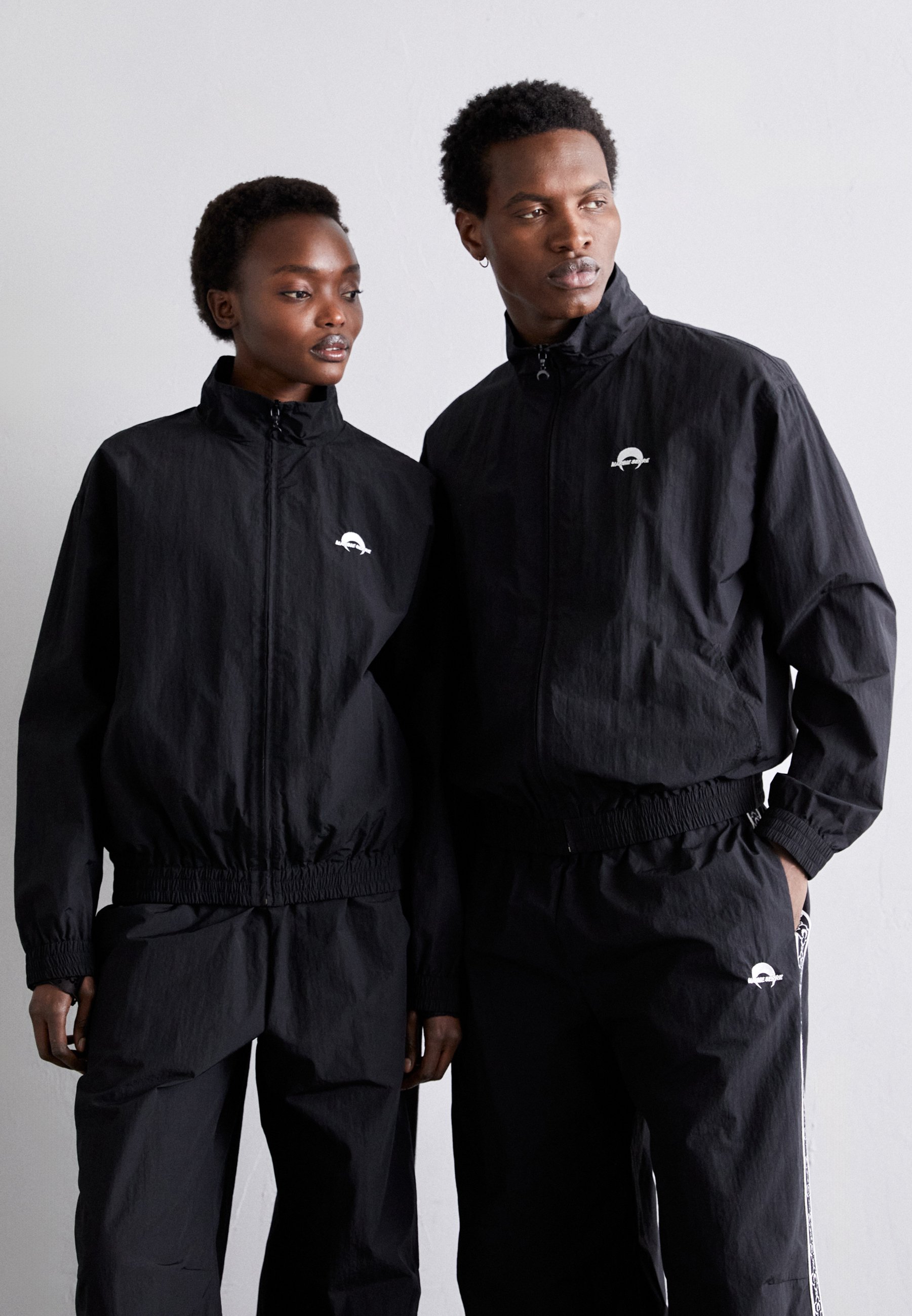 MARINE SERRE TRACK JACKET UNISEX - Summer jacket - black - Zalando