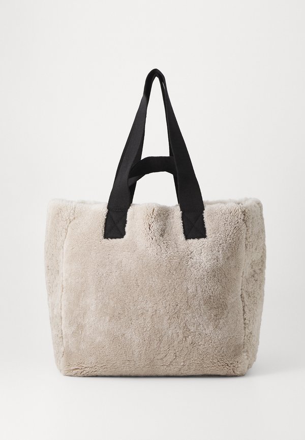 IZZY SHEARLING - Tote bag - light toffee taupe4