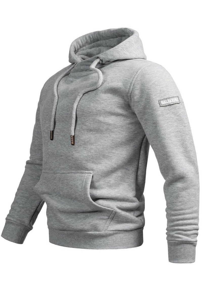 Herren Kapuzenpullover | Alessandro Salvarini ALESSANDRO SALVARINI Kapuzenpullover hellgrau/silberfarben - SC47302 Herren Kapuzenpullover | Alessandro Salvarini ALESSANDRO SALVARINI Kapuzenpullover hellgrau/silberfarben - SC47302