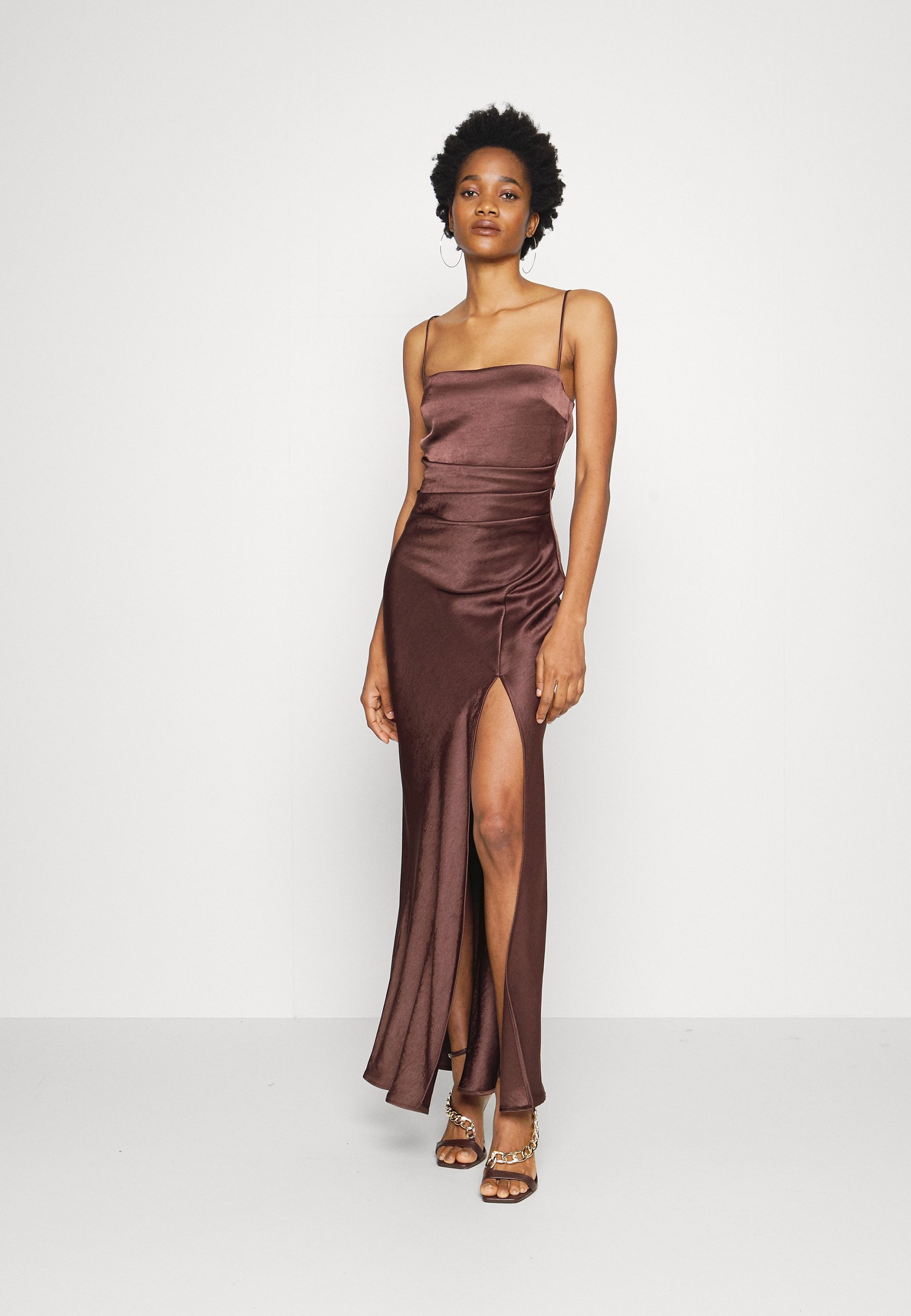 Bec + Bridge NADIA DRESS - Galajurk - chocolate/donkerbruin - Zalando.nl