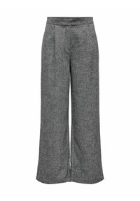 ONLBEKKA WEITER BEINSCHNITT  - Trousers - medium grey melange