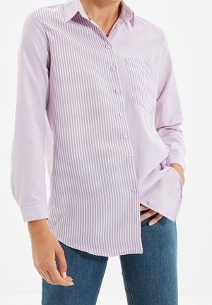 Hemdbluse - purple