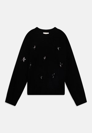 STAR - Strickpullover - black