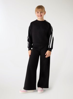 Terranova, FELPA CROP - Felpa - nero