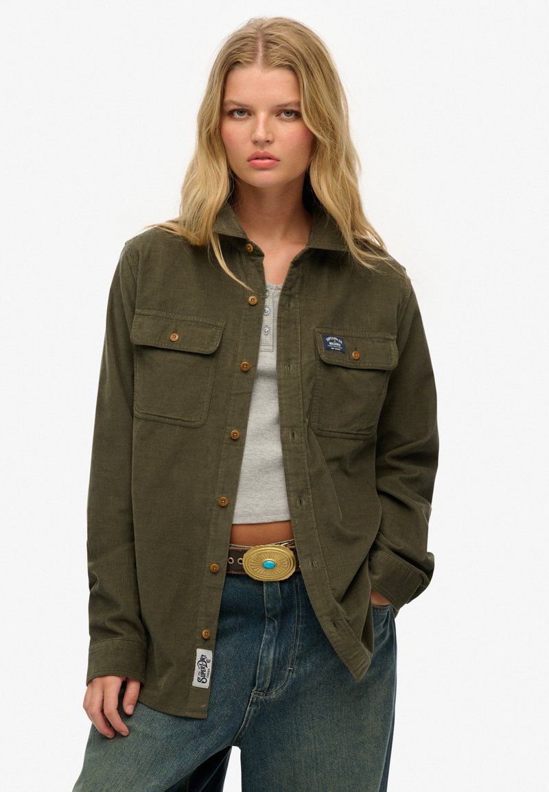 Superdry & Co Let jakke / Sommerjakker - dark moss green