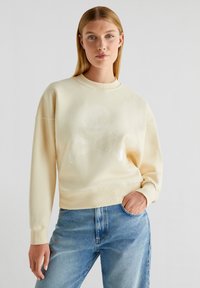 Scalpers SIGN SKULL - Sweater - natural