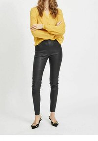 VILA Blus - yellow