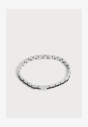BOSS, ARCHER - Bracelet - silver-coloured/black