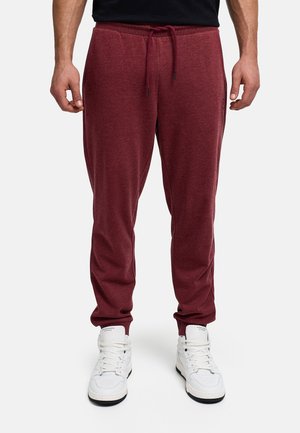 INDICODE JEANS Pantaloni sportivi - bordeaux mix