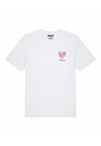 Mira Paris SWEETHEART SMALL EMBROIDERY - T-shirt print - white