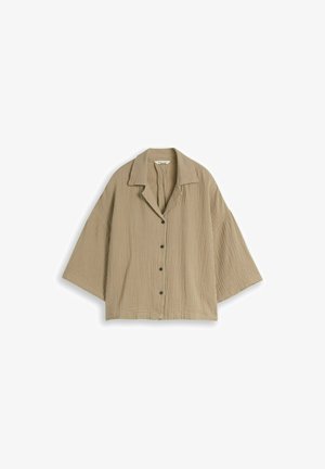 TOM TAILOR, Gombos blúz - silver olive