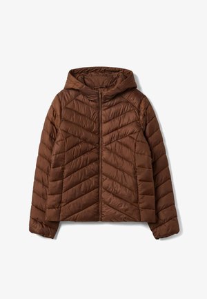 OVS, PADDED JACKET REGULAR FIT HOOD - Giacca invernale - tobacco brown