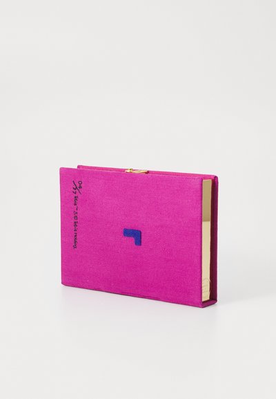 Olympia Le-Tan BOOK TETRIS GAME - Geantă plic - fuchsia pierre