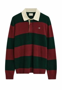 STRIPED EXTRA FINE - Strickpullover - tartan green
