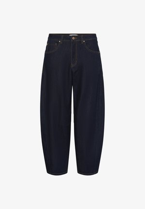 Cream, CRBAHREN ANKL BALLOON JEANS-RELAXED FIT - Wide Leg - cape breton rinse blue denim
