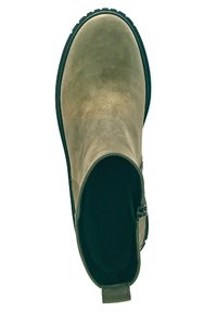 Gabor Platform ankle boots - oliv/(schwarz