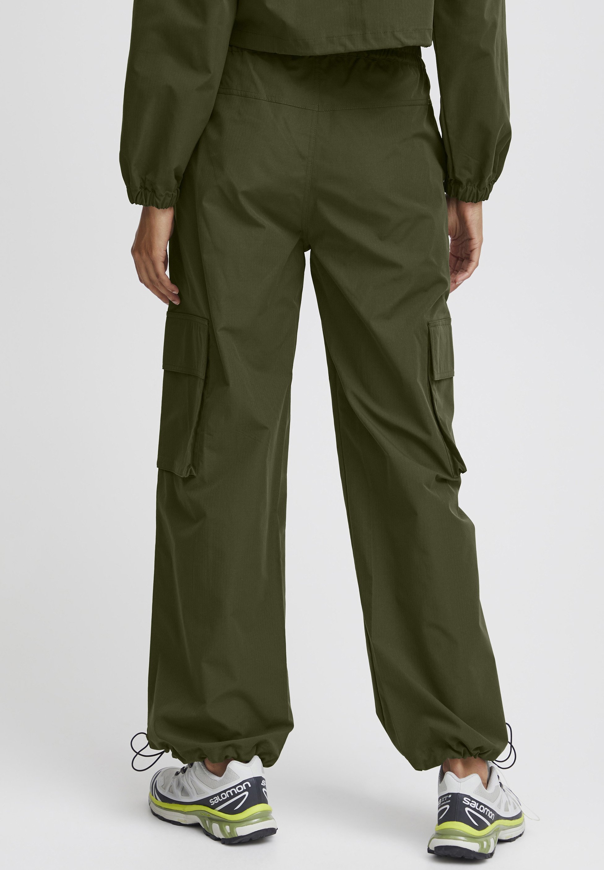 Pantalon Cargo Jogging Femme Halloween - Motif Zombie - Taille élastique