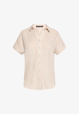 Betty Barclay, BETTY BARCLAY MIT KRAGEN SCHLUPFBLUSE - Overhemdblouse - beige