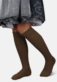 Normani TRADITIONAL KNEE TRACHTEN GARBS - Kniestrümpfe - braun