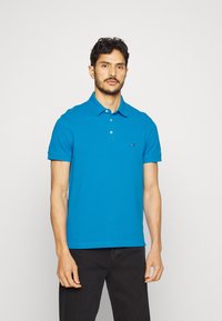 Tommy Hilfiger SLIM - Polokošeľa - shocking blue