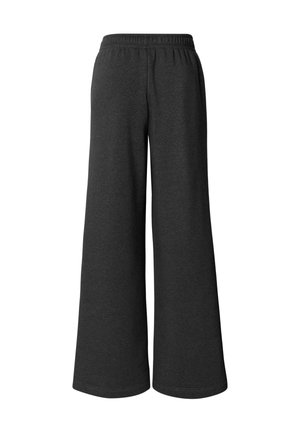 Urban Classics, LADIES FLUFFY WIDELEG TRACKPANTS - Jogginghose - charcoal