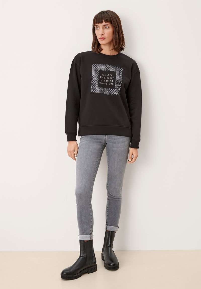 Sweat-shirt à Manches Courtes En Coton Mercerisé | Armani Exchange