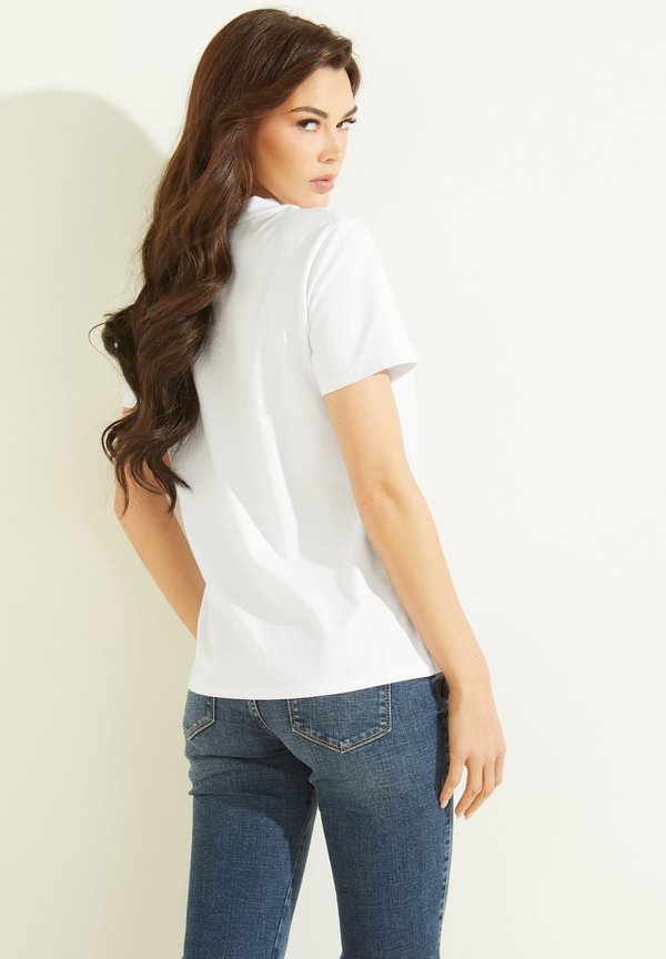 CLASSIC LOGO TEE - Print T-shirt - weiß2