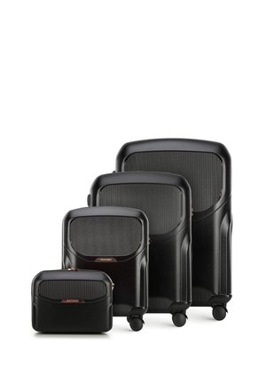 LUGGAGE SET WITH WASH BAG FROM POLYCARBONATE - Set de valises - schwarz